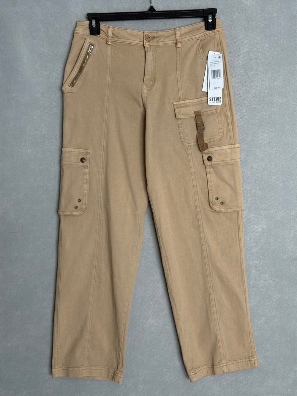 Stevie by Steve Madden Cargo Skater Pants Women's Size 1 NEW